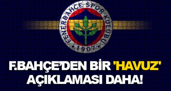 Fenerbahe'den borsaya havuz aklamas